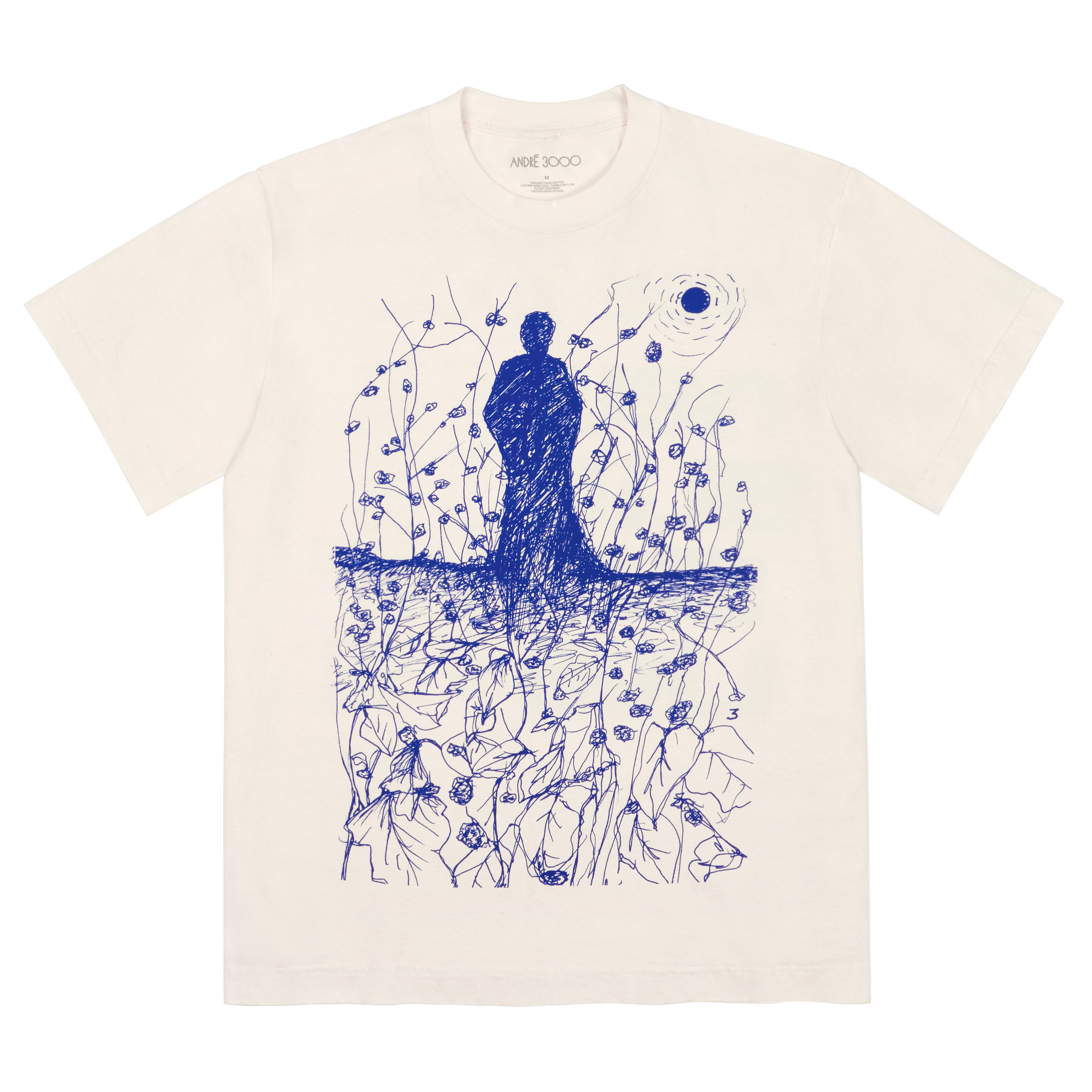 ANDRÉ グラフィックオーバーサイズTシャツ ANDRÉ SKETCH TOUR TEE – André 3000 | Official Store – A Myriad Of