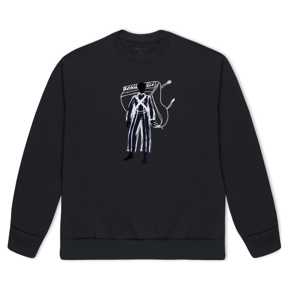7 PIANO SKETCHES COVER CREWNECK
