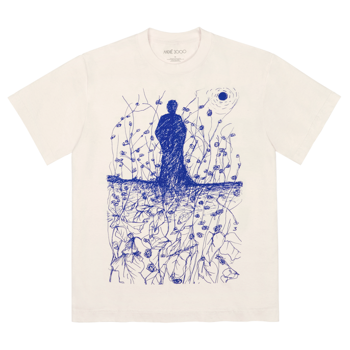 ANDRÉ グラフィックオーバーサイズTシャツ ANDRÉ SKETCH TOUR TEE – André 3000 | Official Store – A Myriad Of